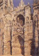 Claude Monet Rouen Cathedral,portrait of Sint-Romain-s Tower oil painting on canvas